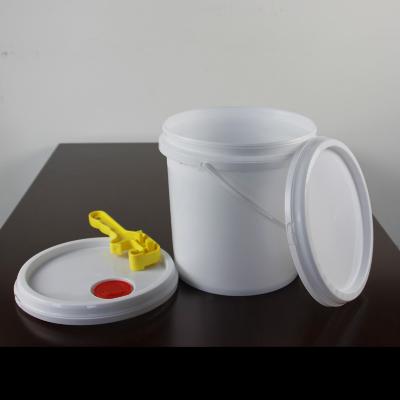 Cheap White Plastic Packing Bucket With Lid